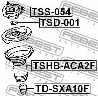 Kup Febest TDSXA10F – super cena na 2407.PL!
