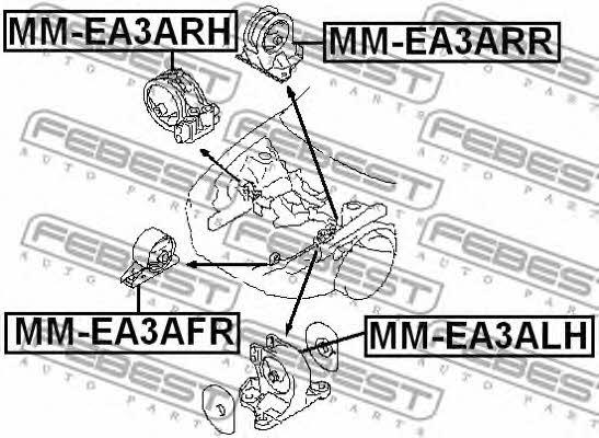 Купити Febest MM-EA3ARR за низькою ціною в Польщі!