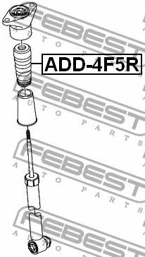 Odboje amortyzatora tylnego Febest ADD-4F5R