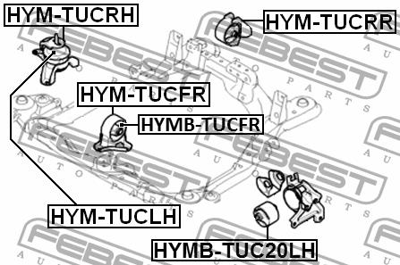 Buy Febest HYMTUCLH – good price at 2407.PL!