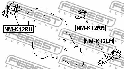 Купити Febest NMK12RR – суперціна на 2407.PL!