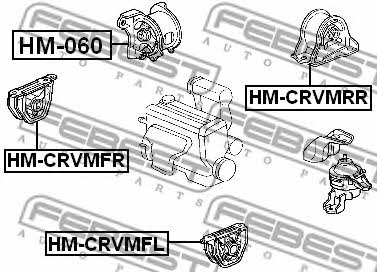 Купить Febest HMCRVMFR – отличная цена на 2407.PL!