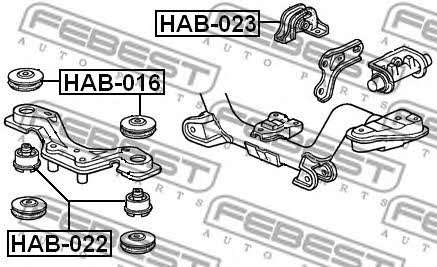 Buy Febest HAB023 – good price at 2407.PL!