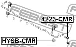 Febest Rear stabilizer bar – price 58 PLN