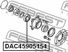 Kup Febest DAC45905154 w niskiej cenie w Polsce!