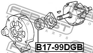 Febest Bearing – price 44 PLN