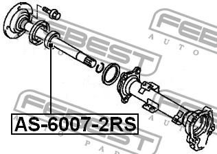Купити Febest AS-6007-2RS за низькою ціною в Польщі!