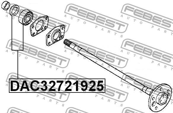 Kup Febest DAC32721925 w niskiej cenie w Polsce!