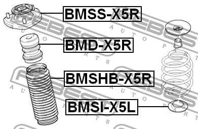 Пыльник амортизатора заднего Febest BMSHB-X5R