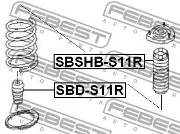 Купить Febest SBSHB-S11R по низкой цене в Польше!
