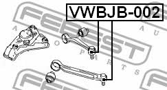 Ball joint boot Febest VWBJB-002
