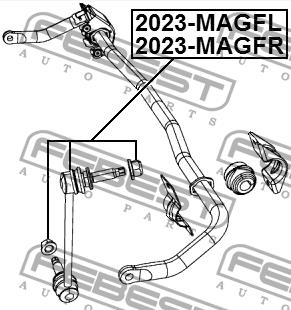 Febest Стойка стабилизатора переднего правая – цена 67 PLN