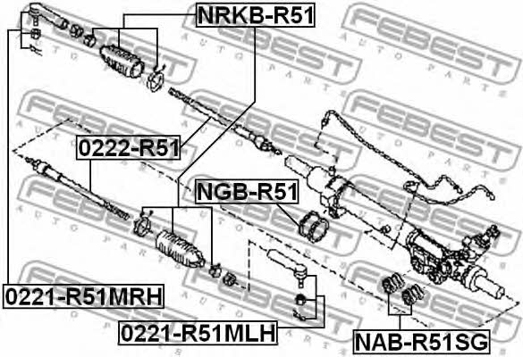 Buy Febest 0222-R51 at a low price in Poland!