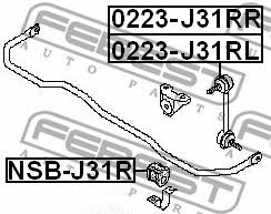 Buy Febest 0223-J31RR at a low price in Poland!