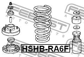 Febest Bellow and bump for 1 shock absorber – price 46 PLN