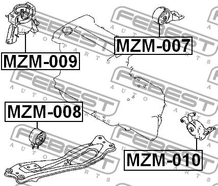 Kaufen Sie Febest MZM008 zum guten Preis bei 2407.PL!