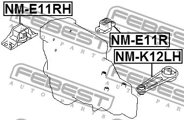 Купити Febest NM-E11RH за низькою ціною в Польщі!