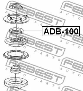 Febest Shock absorber bearing – price 55 PLN