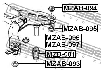 Buy Febest MZAB095 – good price at 2407.PL!