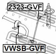 Стойка стабилизатора переднего Febest 2323-GVF