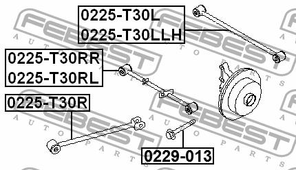 Febest Jet thrust – price 78 PLN