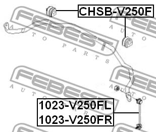 Buy Febest CHSBV250F – good price at 2407.PL!