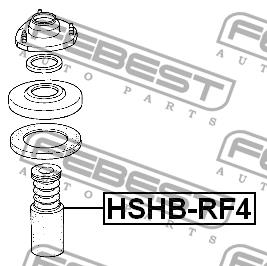Febest Bellow and bump for 1 shock absorber – price 40 PLN
