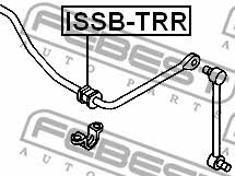 Втулка стабілізатора заднього Febest ISSB-TRR