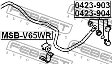 Kaufen Sie Febest MSB-V65WR zu einem günstigen Preis in Polen!