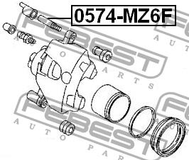 Buy Febest 0574-MZ6F at a low price in Poland!