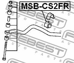 Купить Febest MSB-CS2FR по низкой цене в Польше!