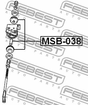 Kaufen Sie Febest MSB038 zum guten Preis bei 2407.PL!