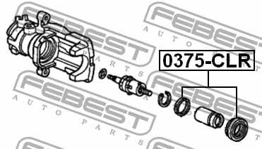 Febest Brake caliper repair kit – price 39 PLN