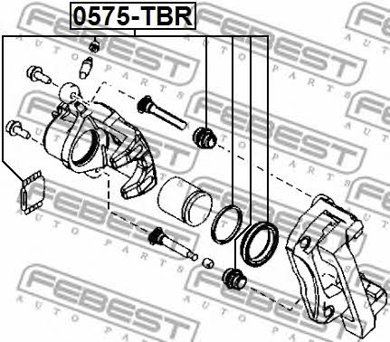 Купити Febest 0575TBR – суперціна на 2407.PL!