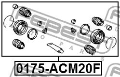 Febest Repair Kit, brake caliper – price 47 PLN