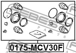 Febest Repair Kit, brake caliper – price 56 PLN