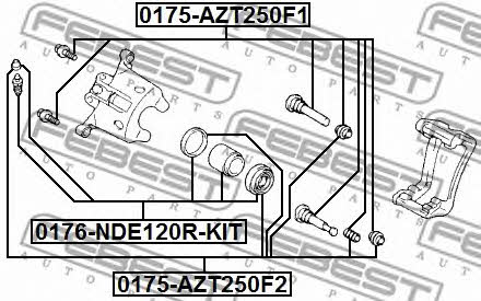 Купити Febest 0175AZT250F2 – суперціна на 2407.PL!