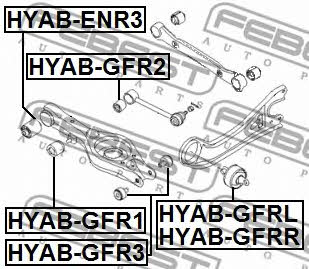 Купить Febest HYABGFRR – отличная цена на 2407.PL!