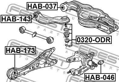 Buy Febest HAB173 – good price at 2407.PL!