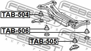 Buy Febest TAB504 – good price at 2407.PL!