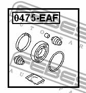 Ремкомплект гальмівного супорта Febest 0475-EAF