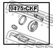 Febest Repair Kit, brake caliper – price 38 PLN