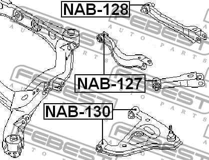 Kaufen Sie Febest NAB128 zum guten Preis bei 2407.PL!