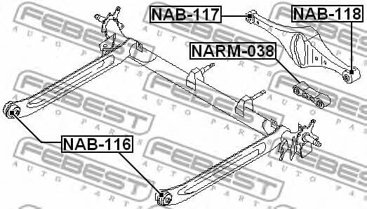 Kaufen Sie Febest NAB-117 zu einem günstigen Preis in Polen!