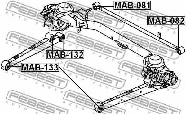 Купити Febest MAB-132 за низькою ціною в Польщі!