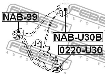Купити Febest NABU30B – суперціна на 2407.PL!
