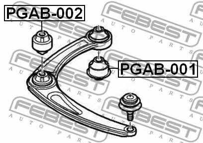 Купить Febest PGAB002 – отличная цена на 2407.PL!