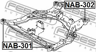 Купити Febest NAB302 – суперціна на 2407.PL!