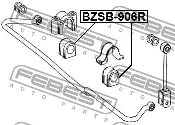 Купить Febest BZSB-906R по низкой цене в Польше!