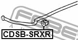 Tuleja stabilizatora tylnego Febest CDSB-SRXR